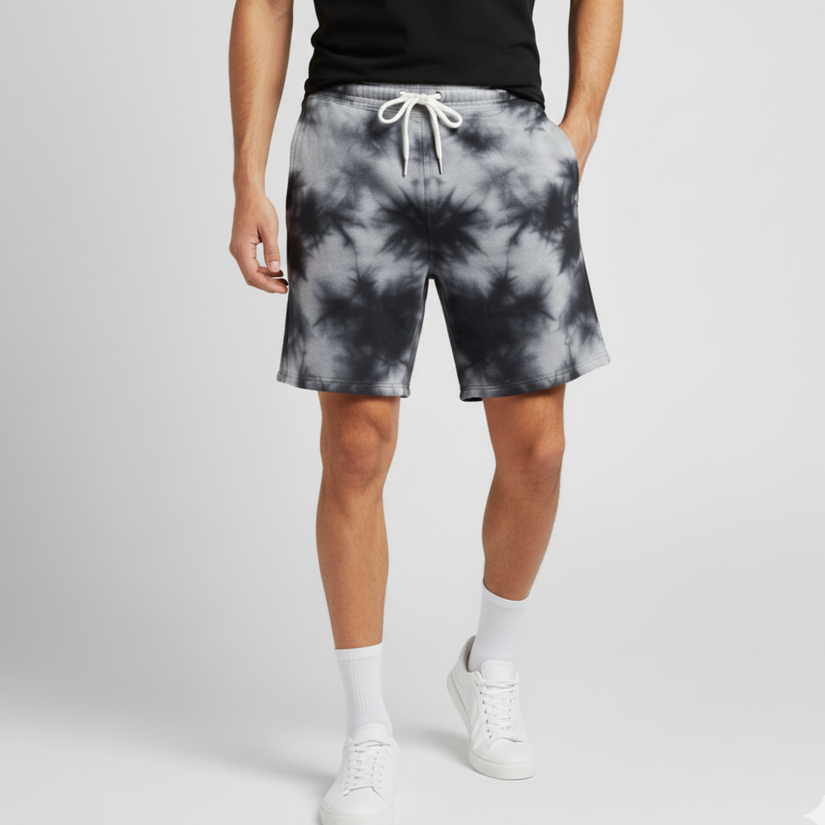 Mebrand Tie-Dye Aura Shorts
