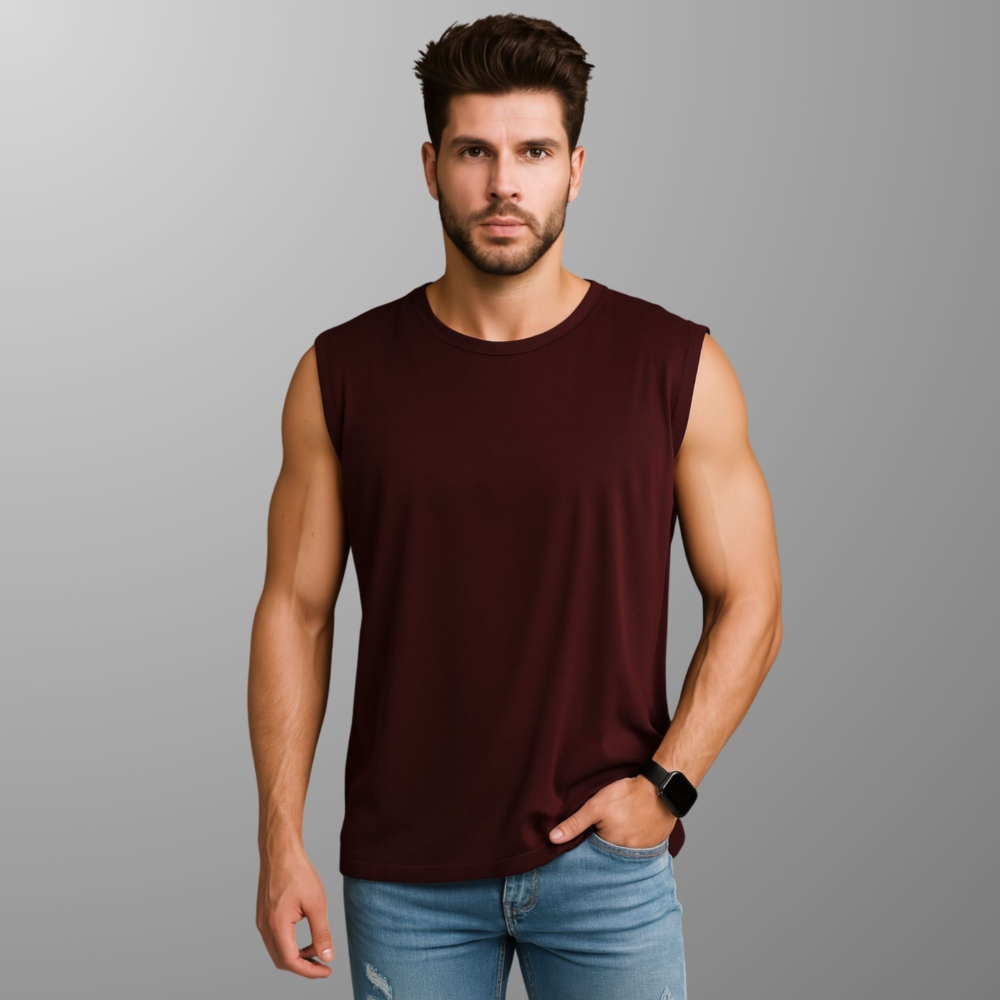 SLEEVELESS TEE