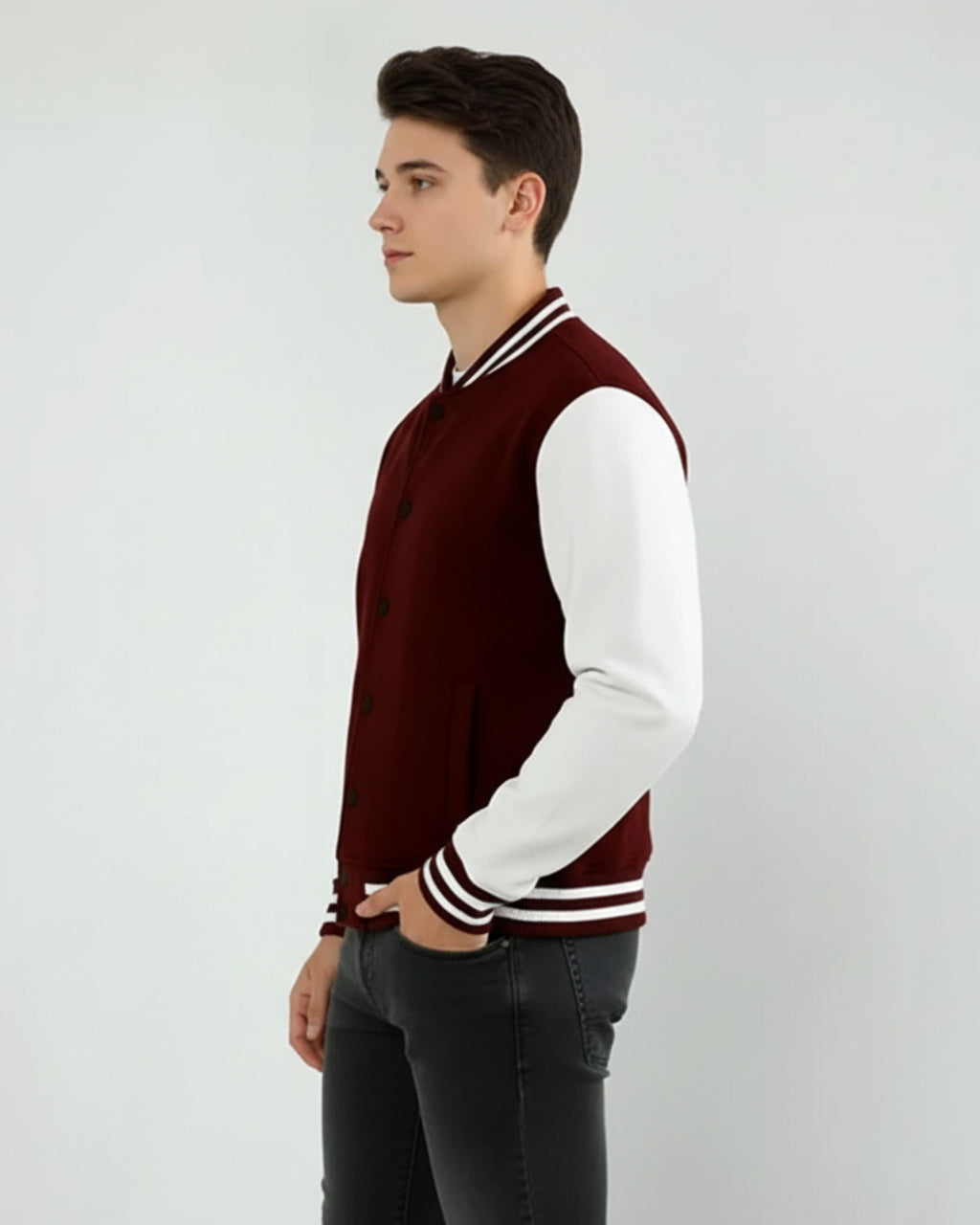 Varsity Jacket Maroon