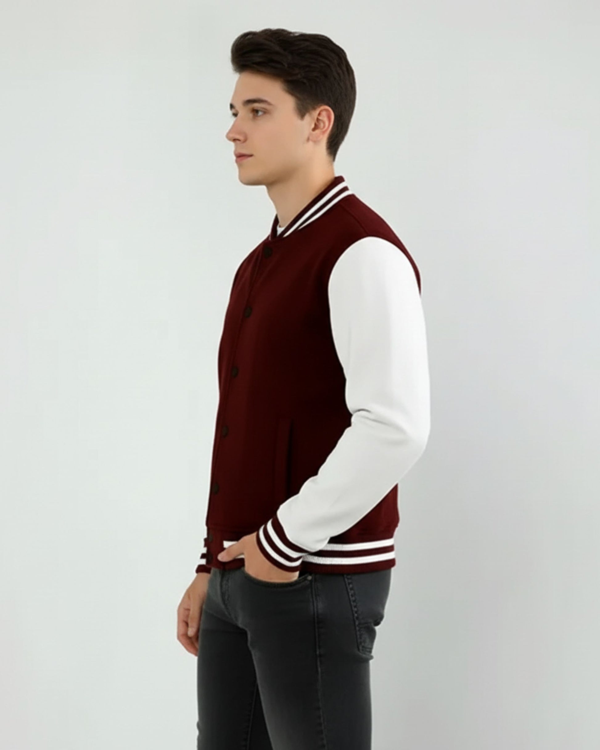 Varsity Jacket Maroon