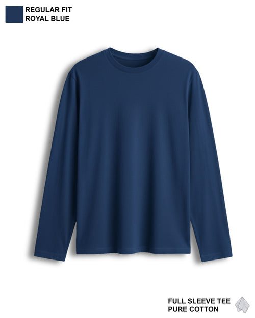 FORME Full Sleeve T-Shirt Royal Blue