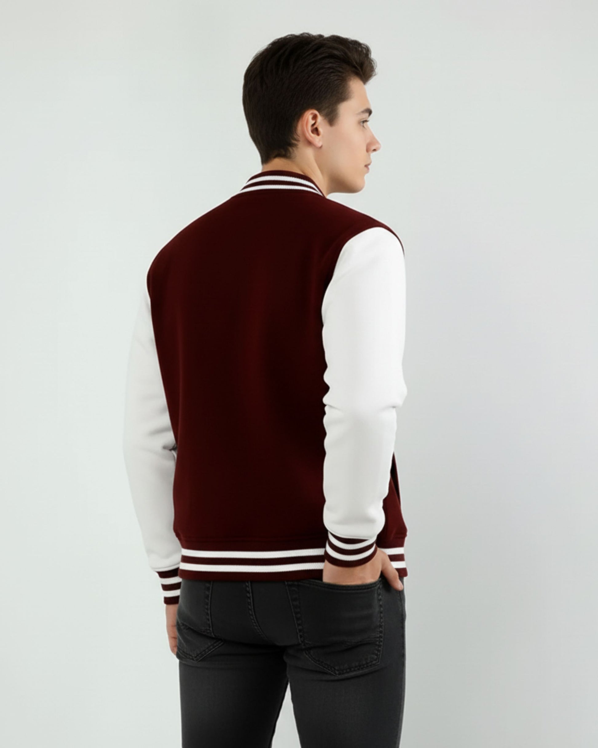 Varsity Jacket Maroon