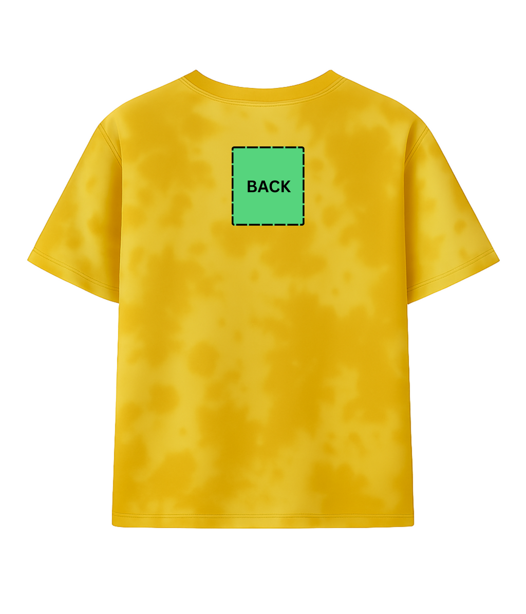 Unisex Tie Dye Oversized T-Shirt