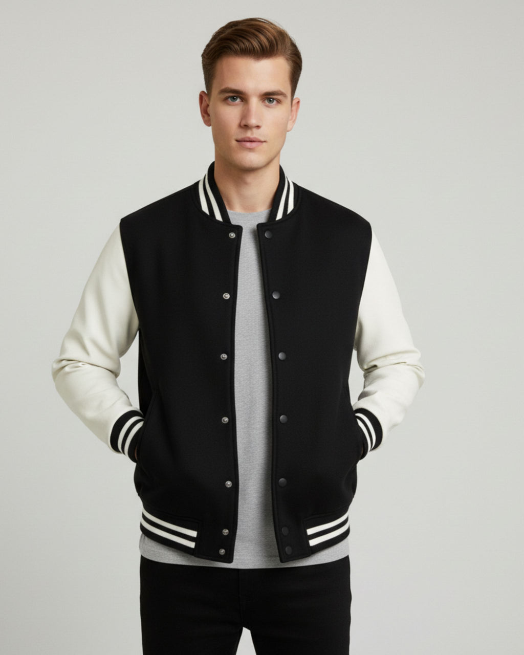 Varsity Jacket Black