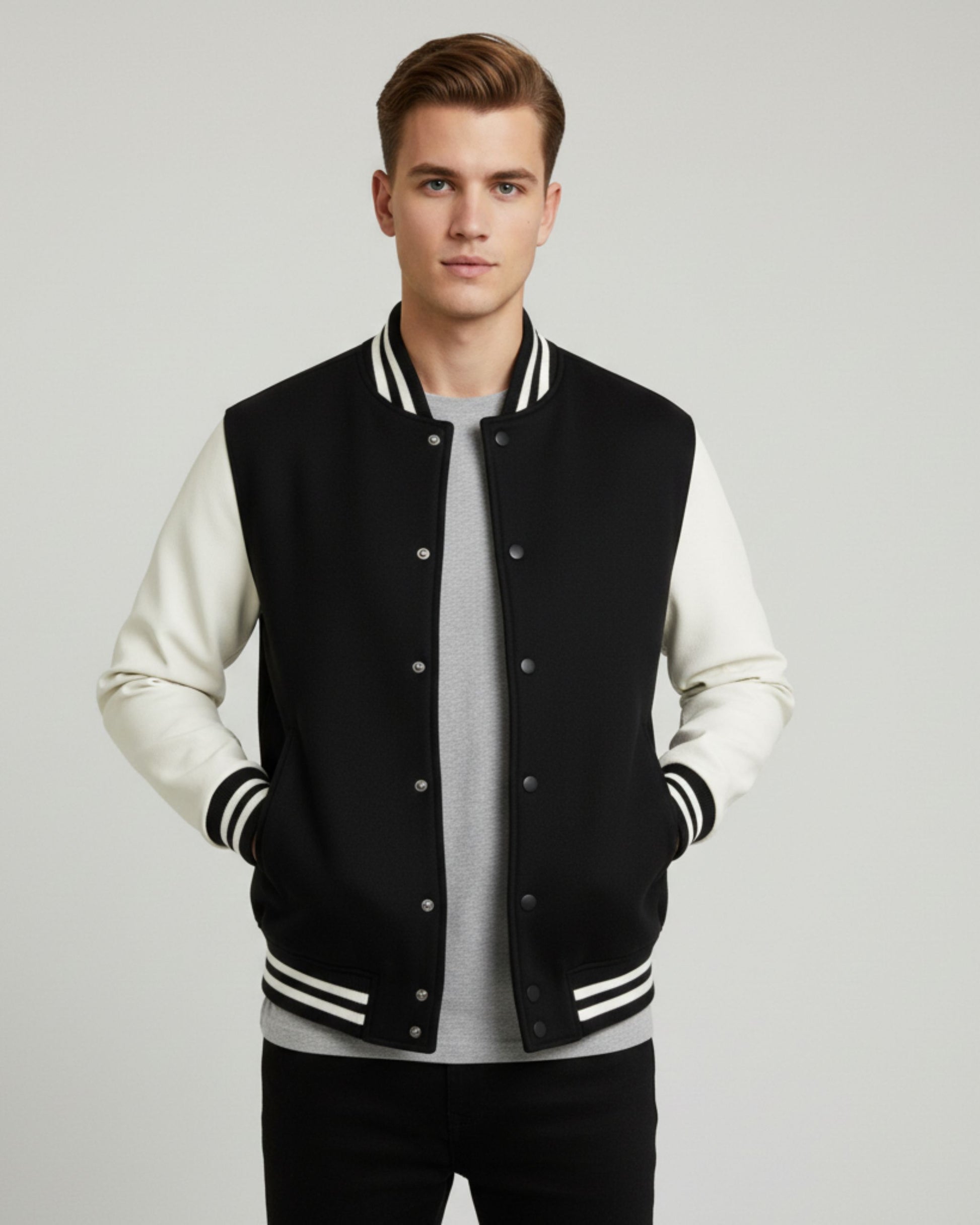 Varsity Jacket Black