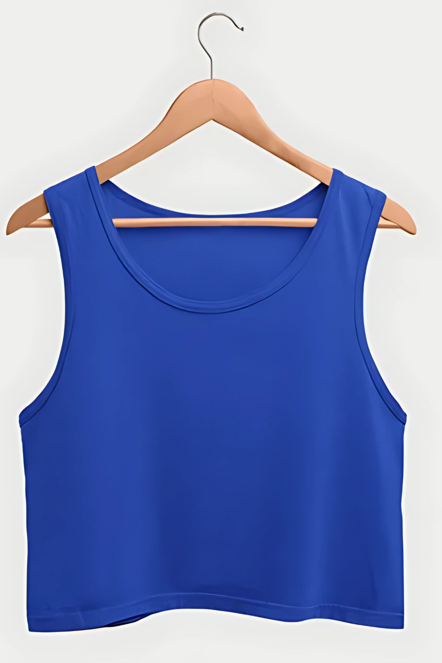 Women's Plain Crop Tank