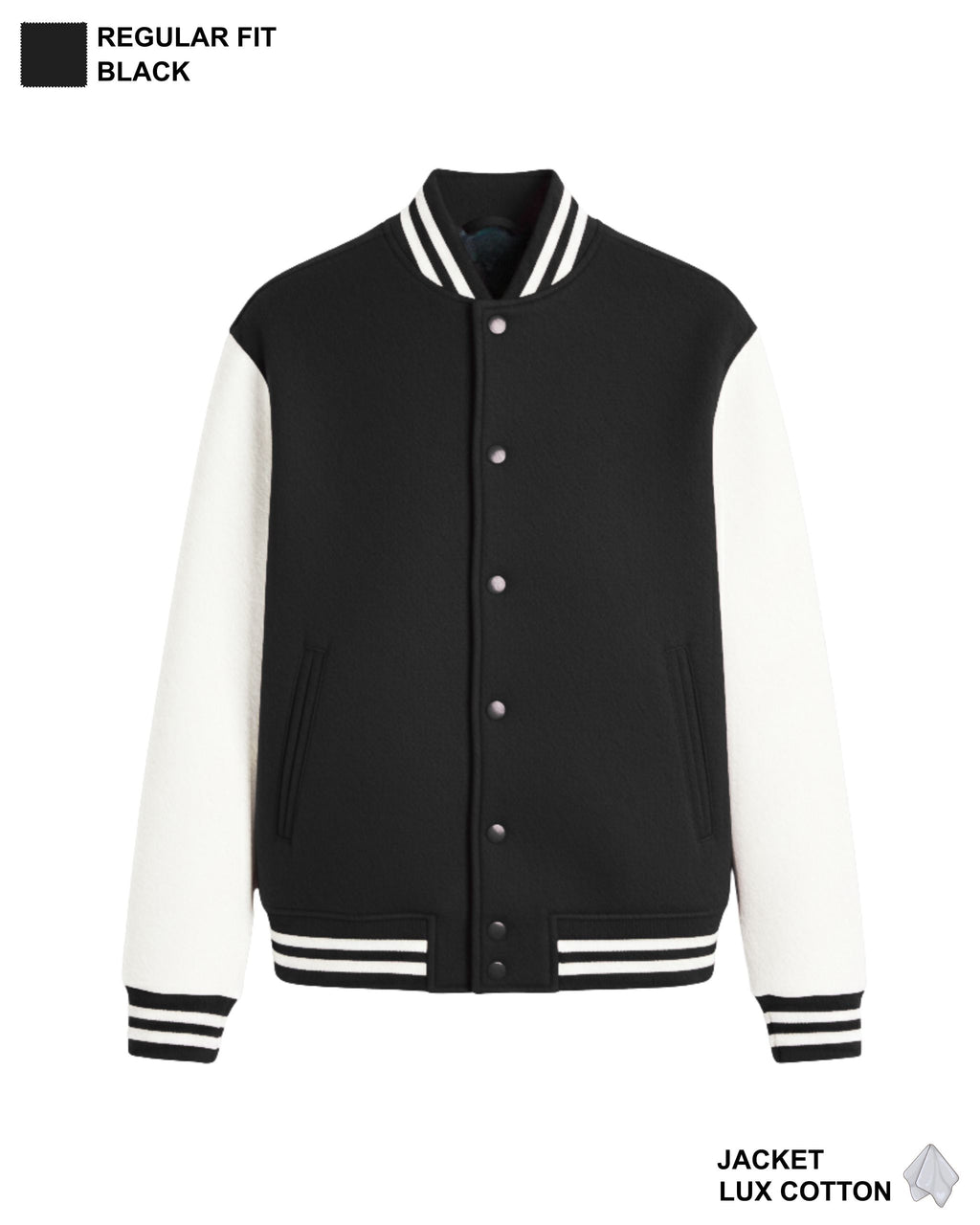 Varsity Jacket Black