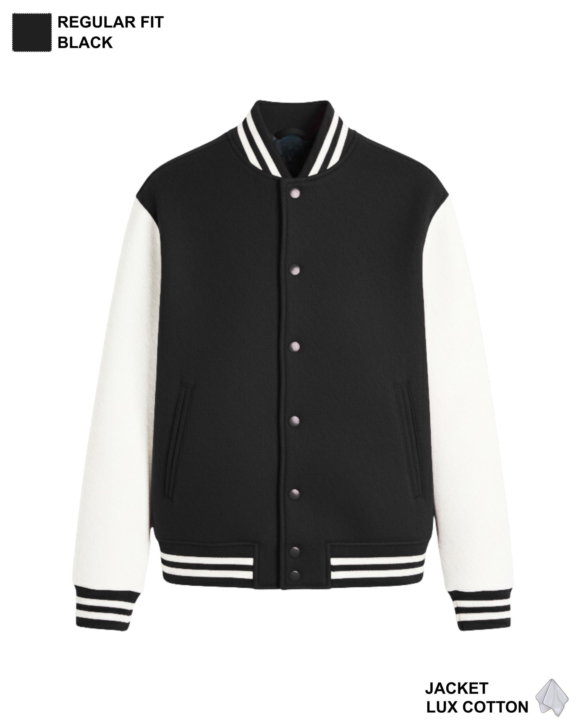 Varsity Jacket Black