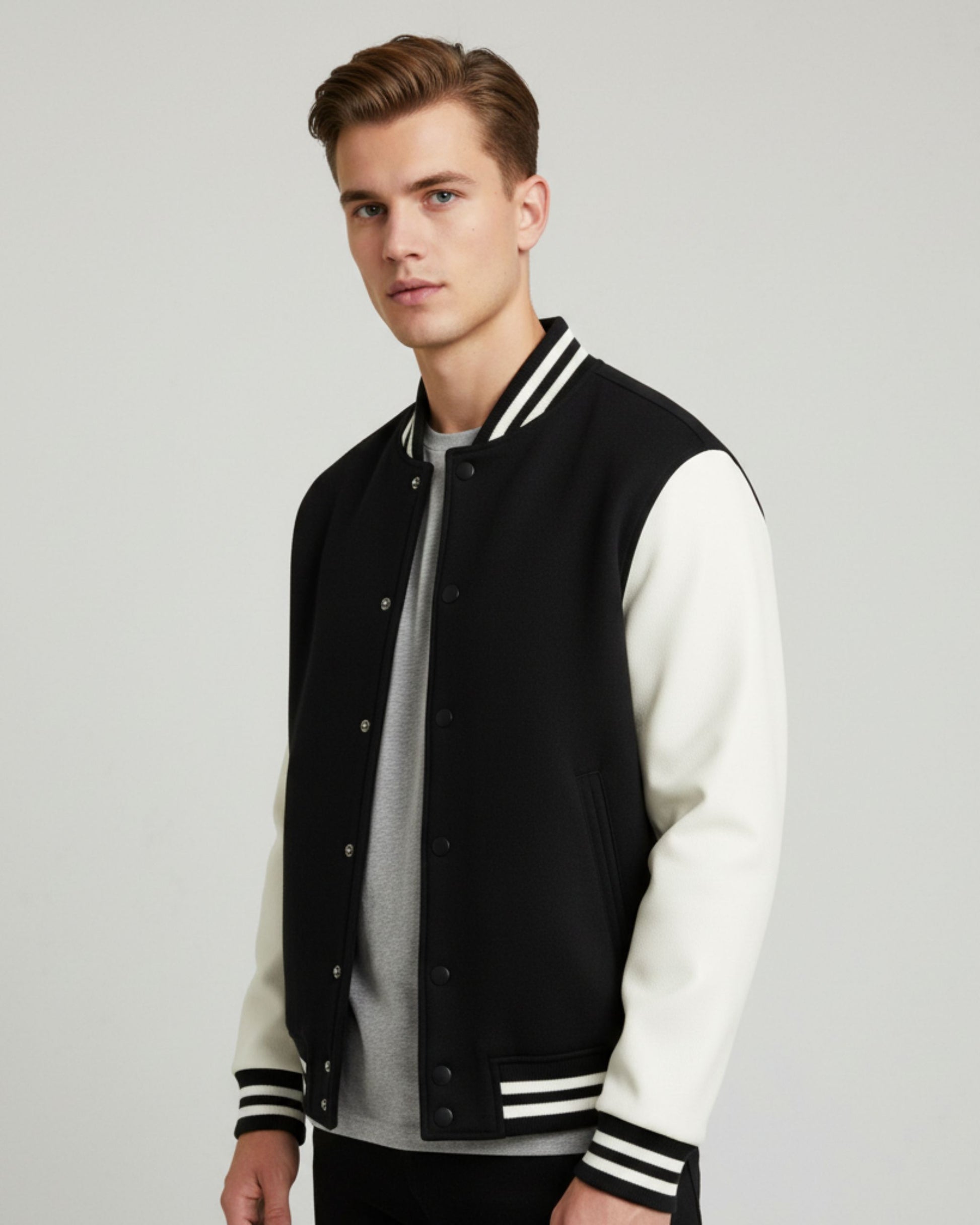 Varsity Jacket Black