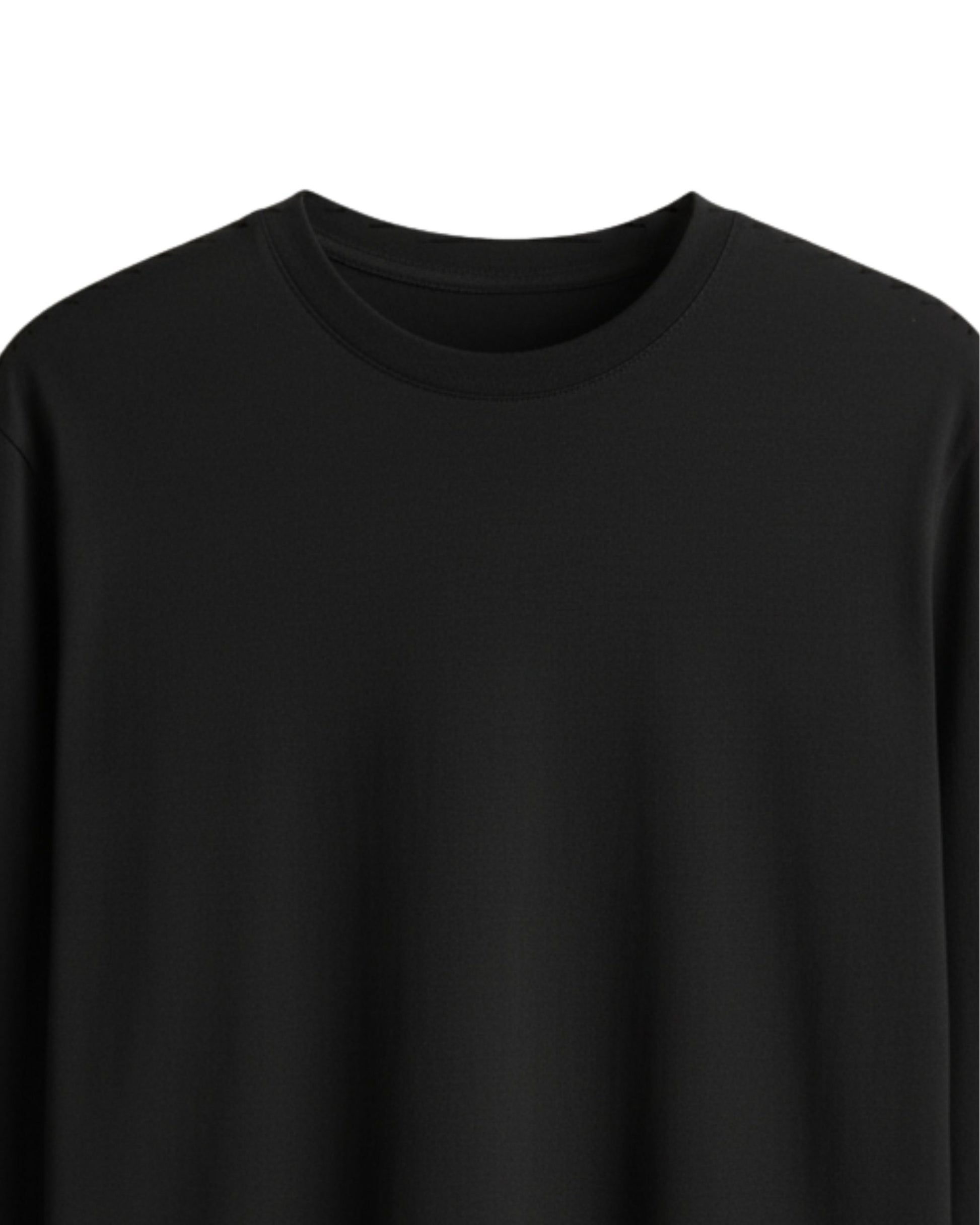 FORME Full Sleeve T-Shirt Black
