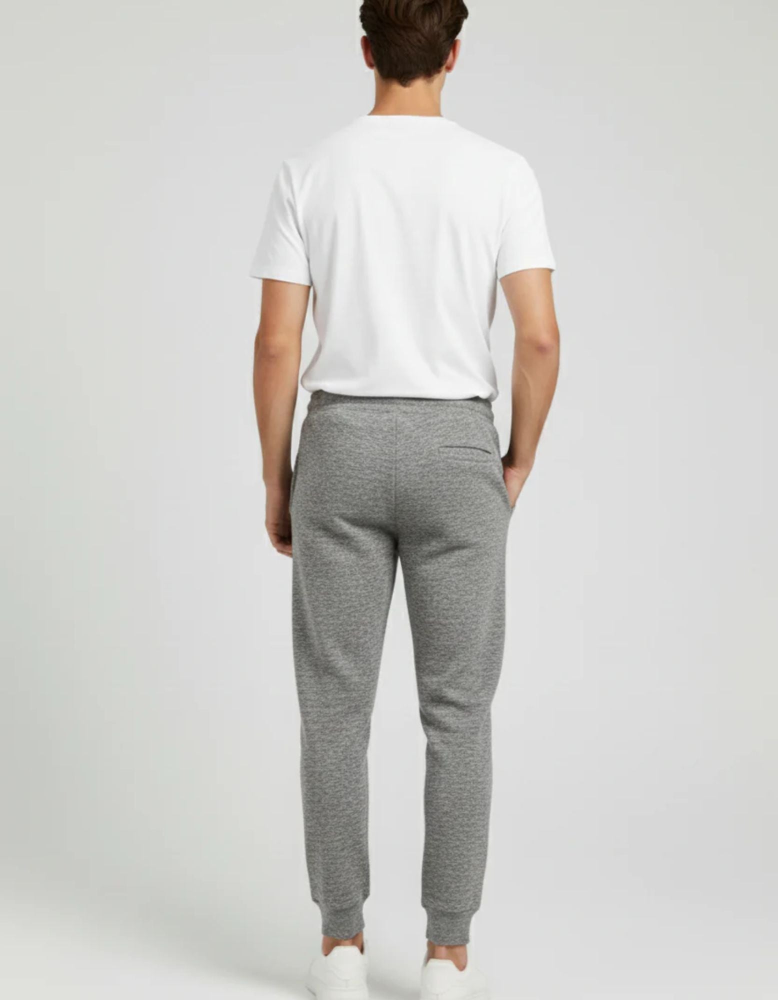 Active Joggers | Regular Fit | Grey Melange