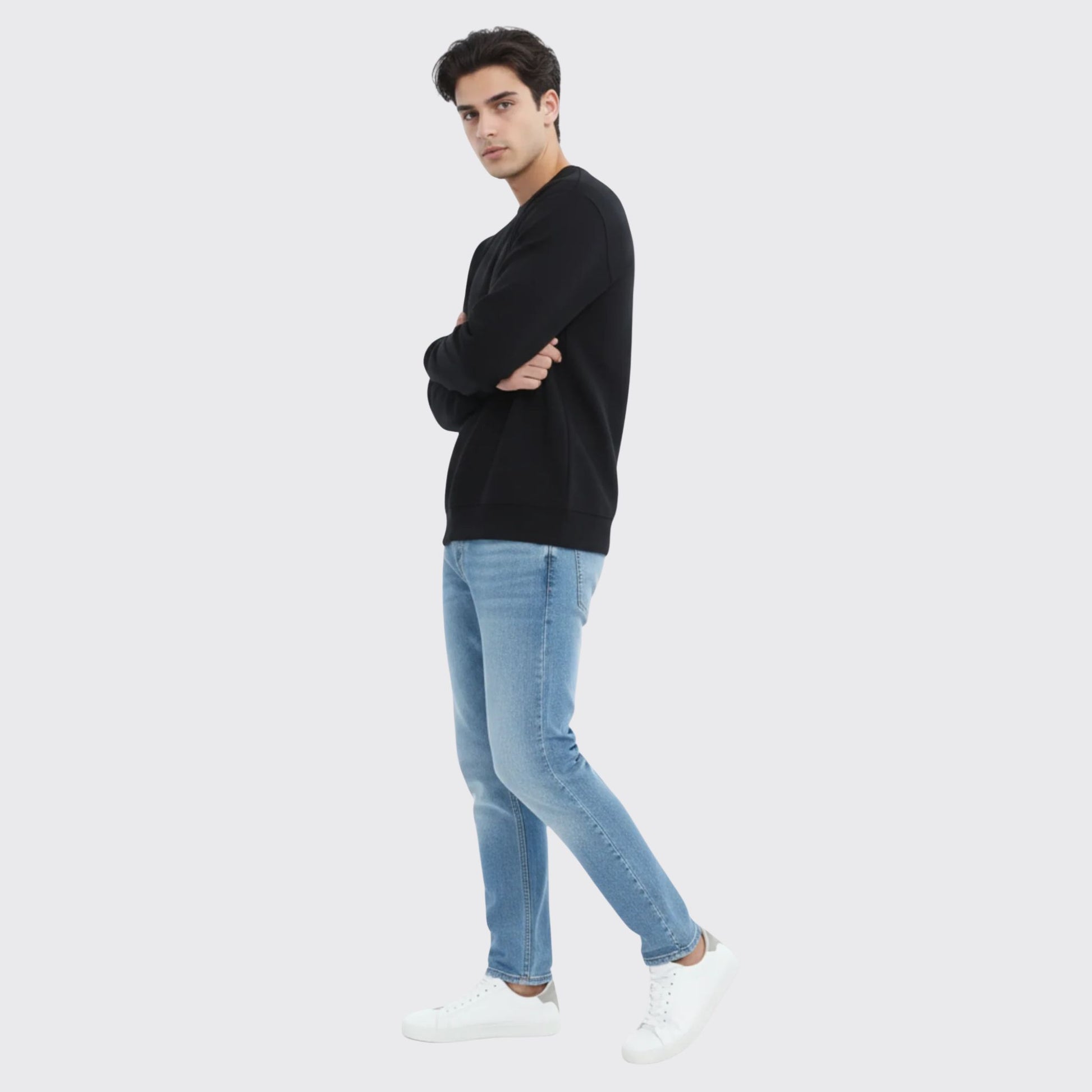 VYBE Regular Fit Sweatshirt Black