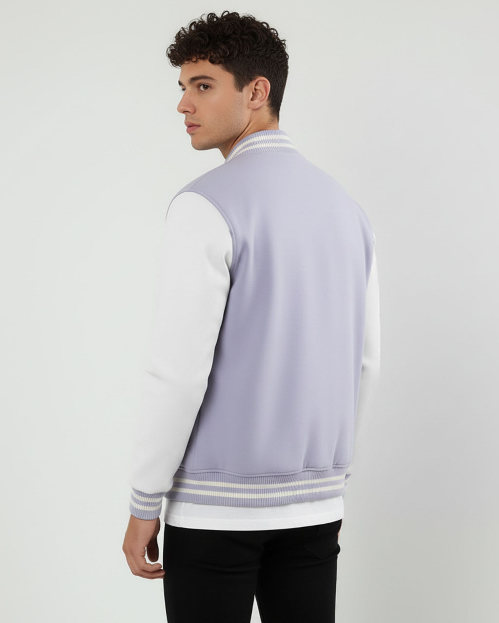 Varsity Jacket Lavender