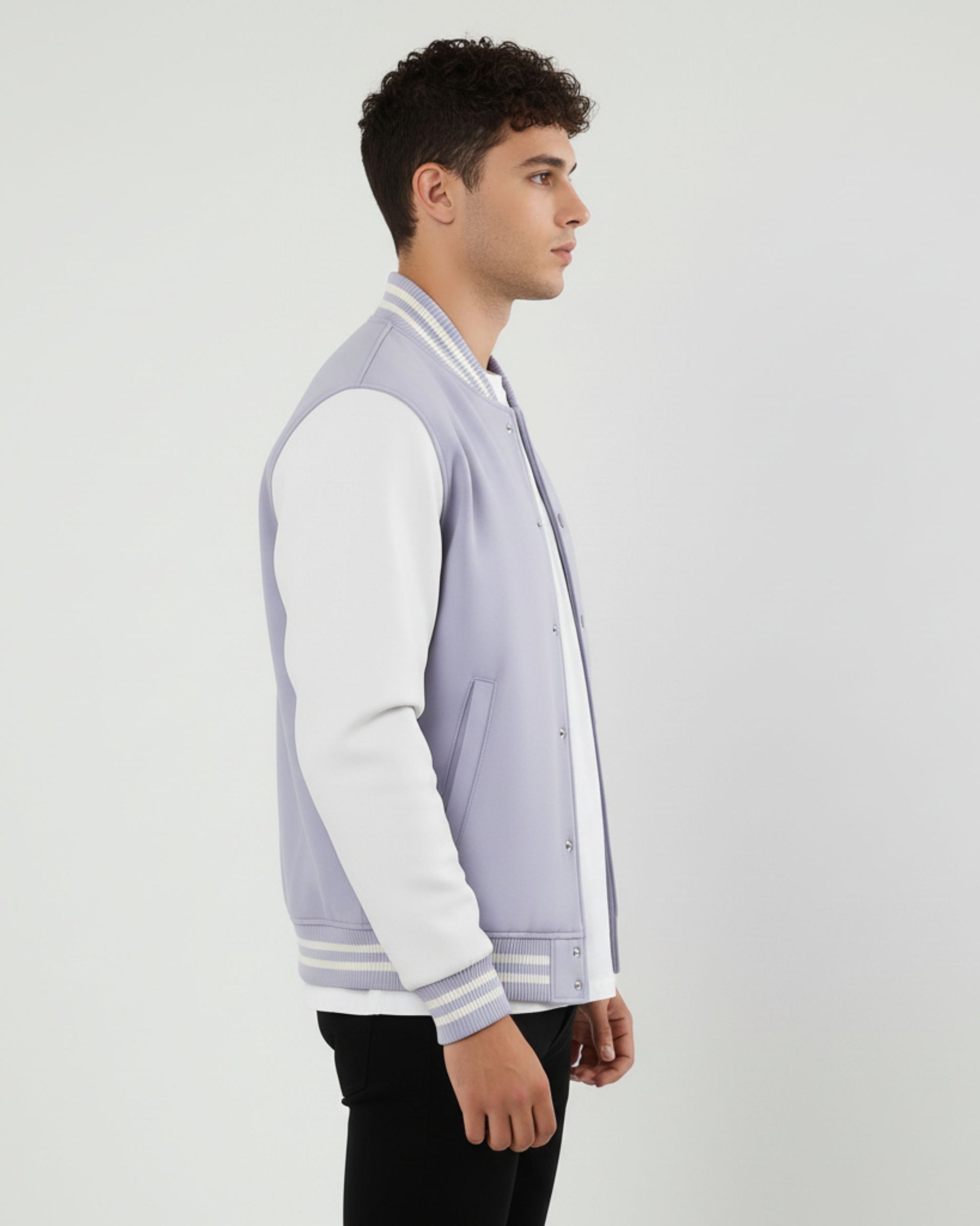 Varsity Jacket Lavender