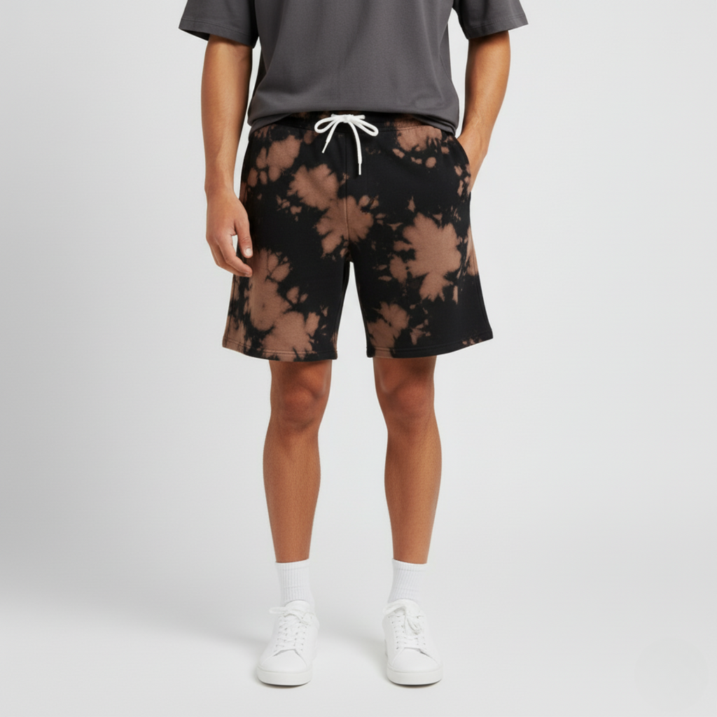 Mebrand Tie-Dye Atom Shorts
