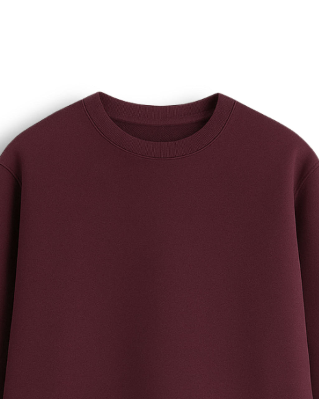 VYBE Regular Fit Sweatshirt Maroon