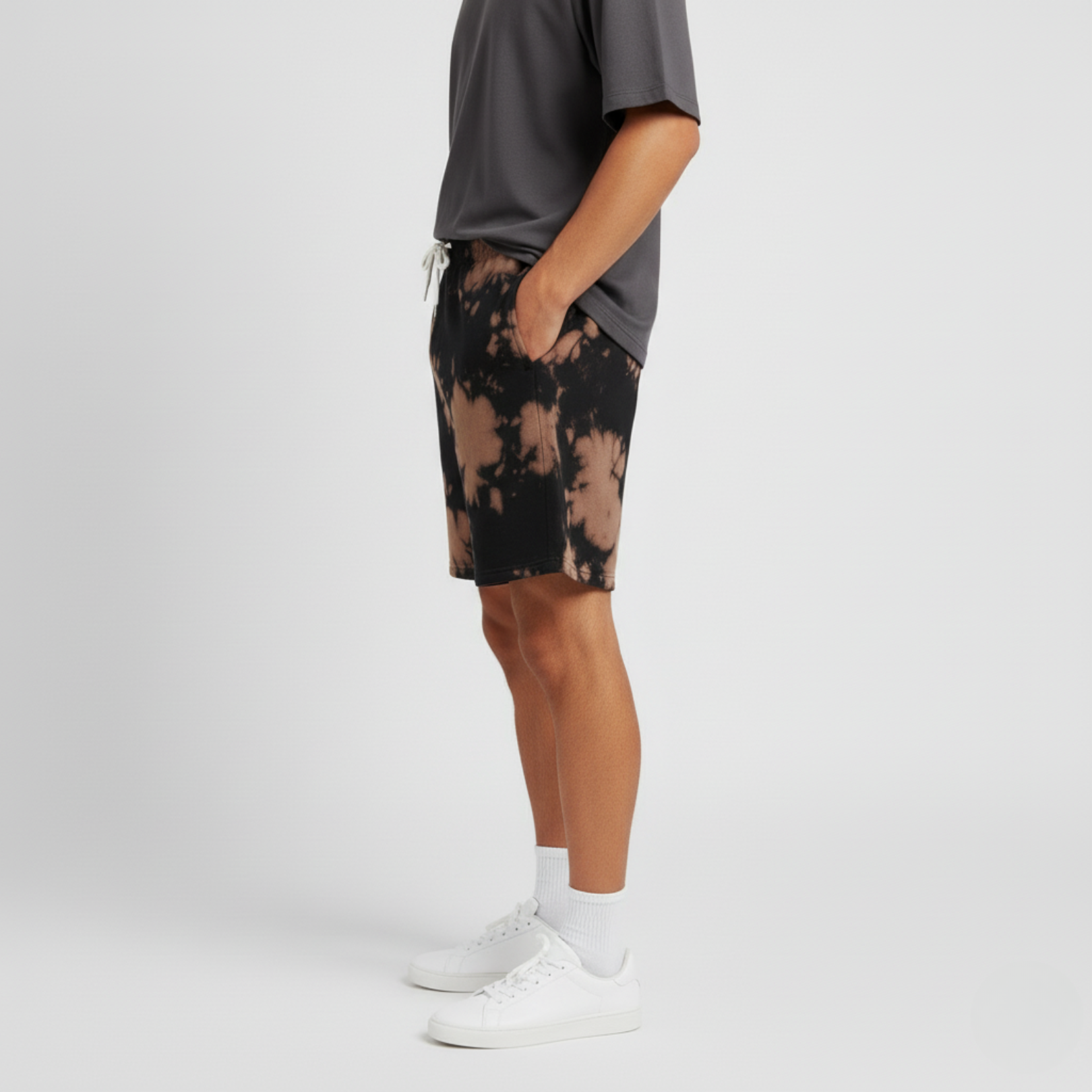 Mebrand Tie-Dye Atom Shorts