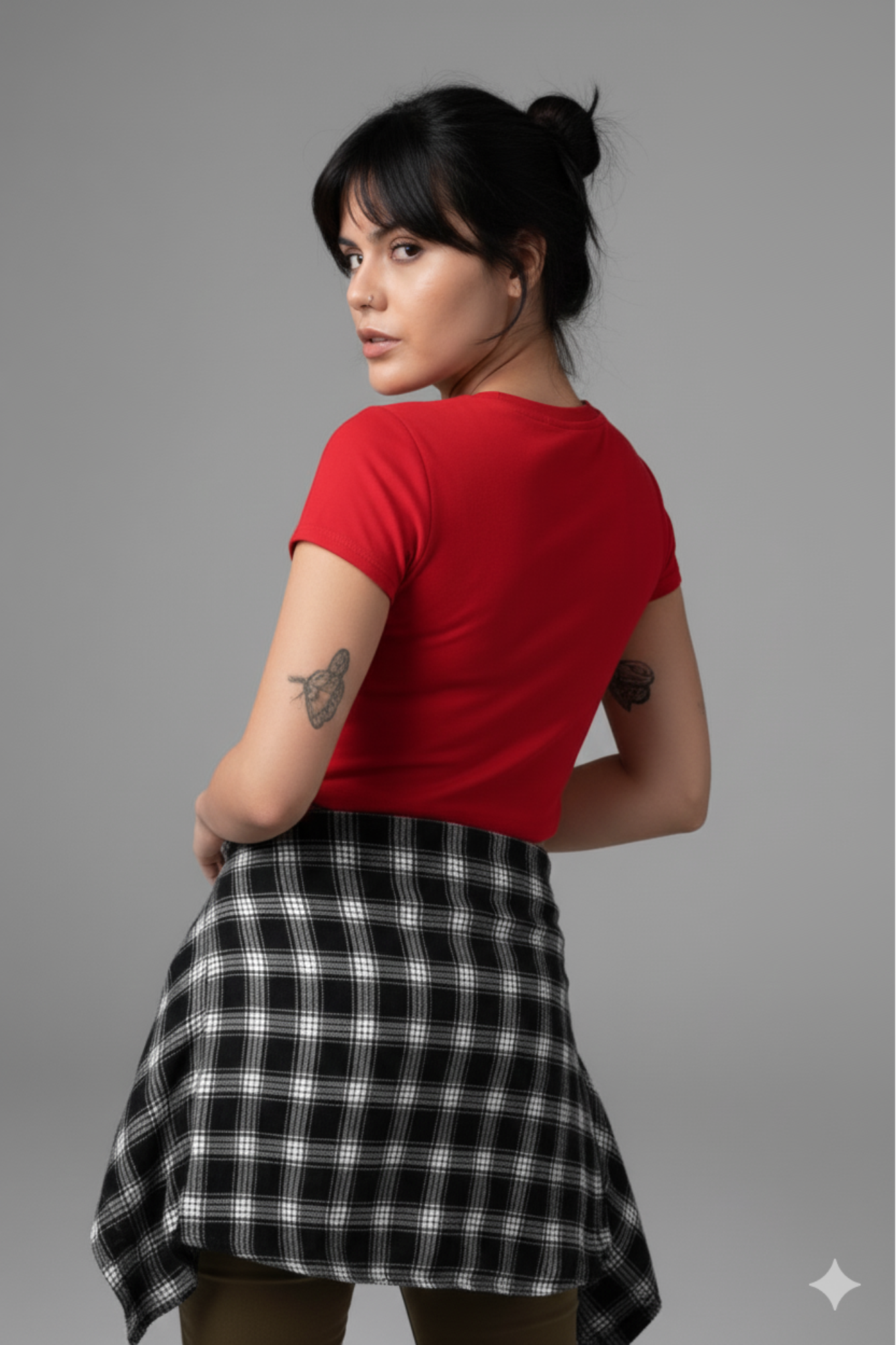 Bold Red ME Crop Top