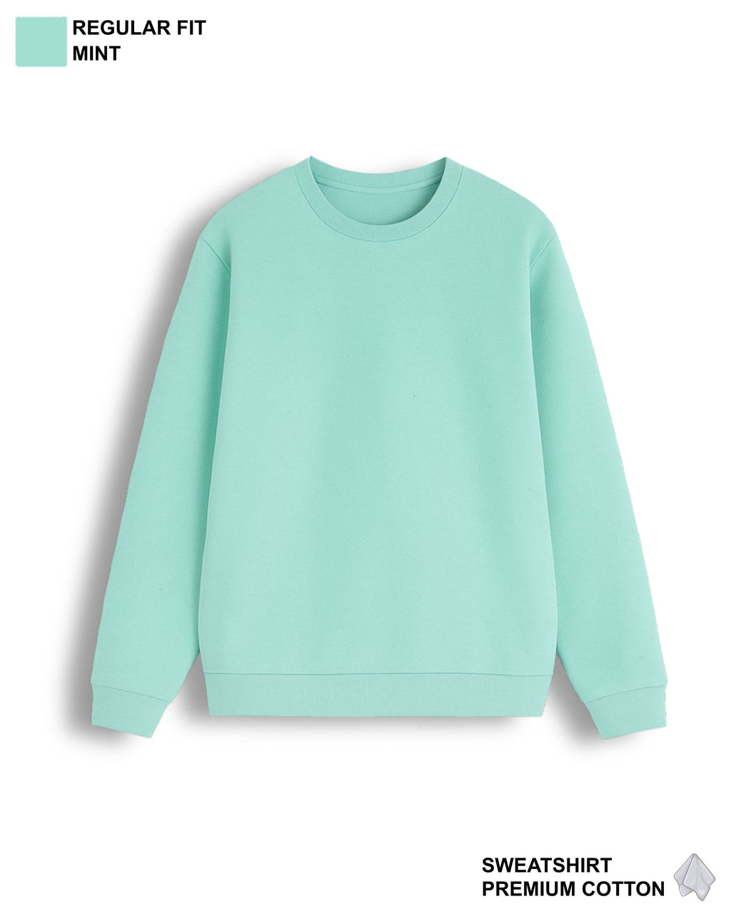 VYBE Regular Fit Sweatshirt Mint