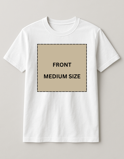 Custom T-Shirt White Color