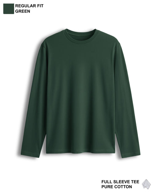 FORME Full Sleeve T-Shirt Green