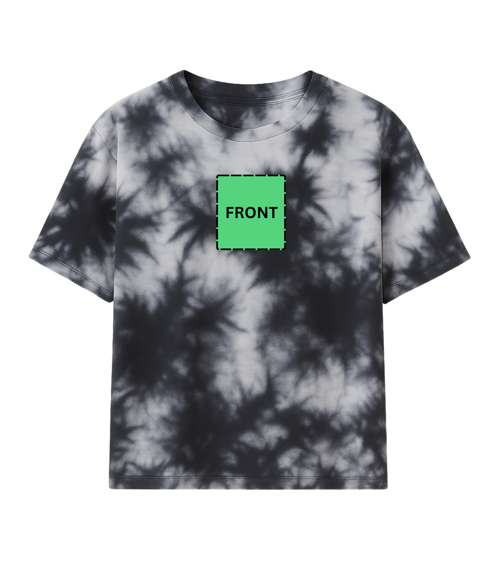 Unisex Tie Dye Oversized T-Shirt