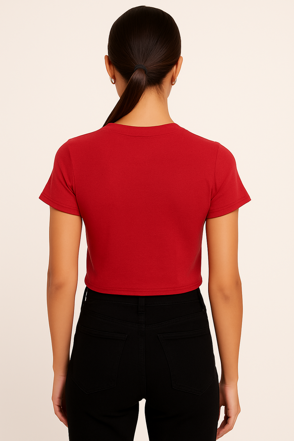 Women's Plain Crop Top