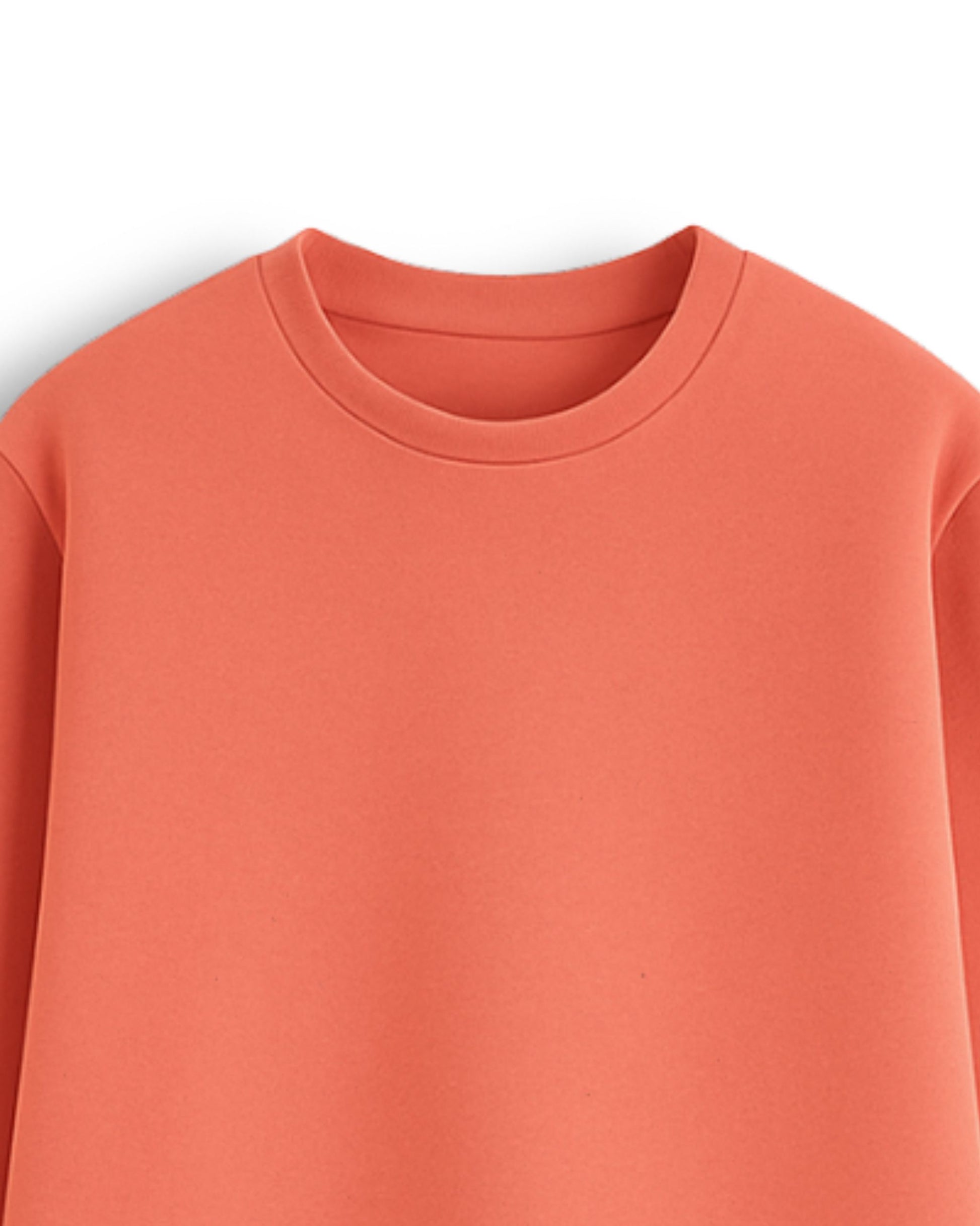 VYBE Regular Fit Sweatshirt Coral