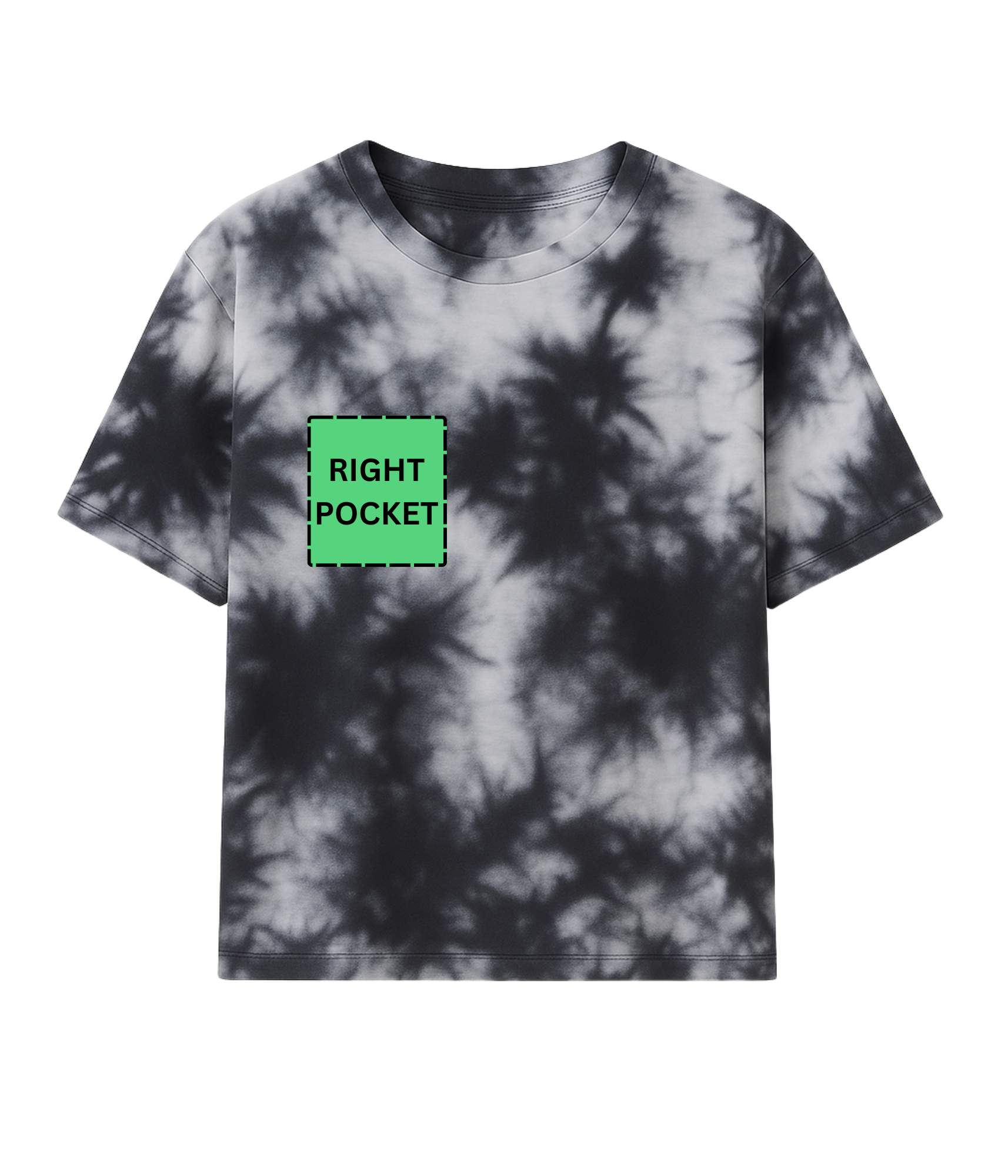Unisex Tie Dye Oversized T-Shirt