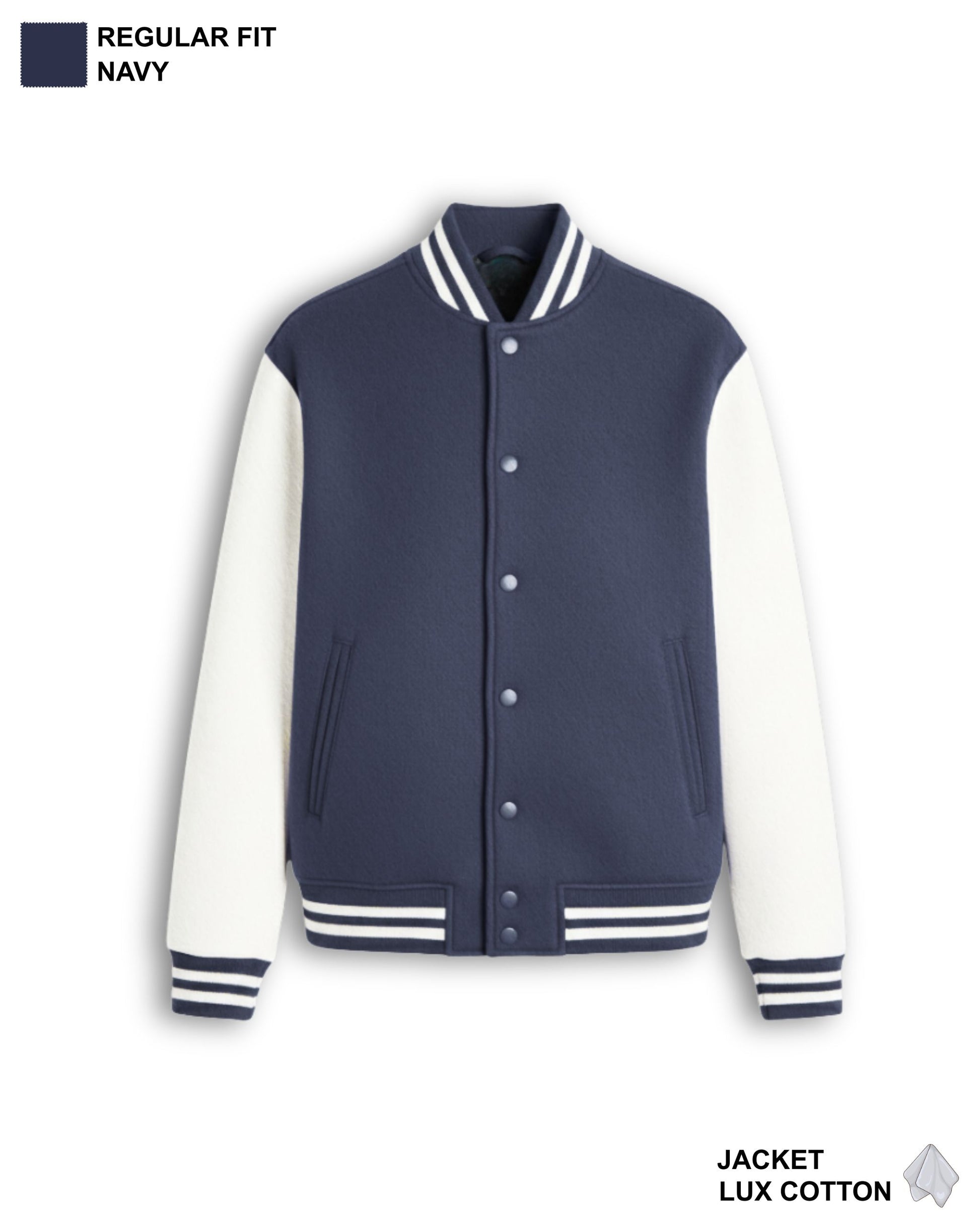 Varsity Jacket Navy Blue