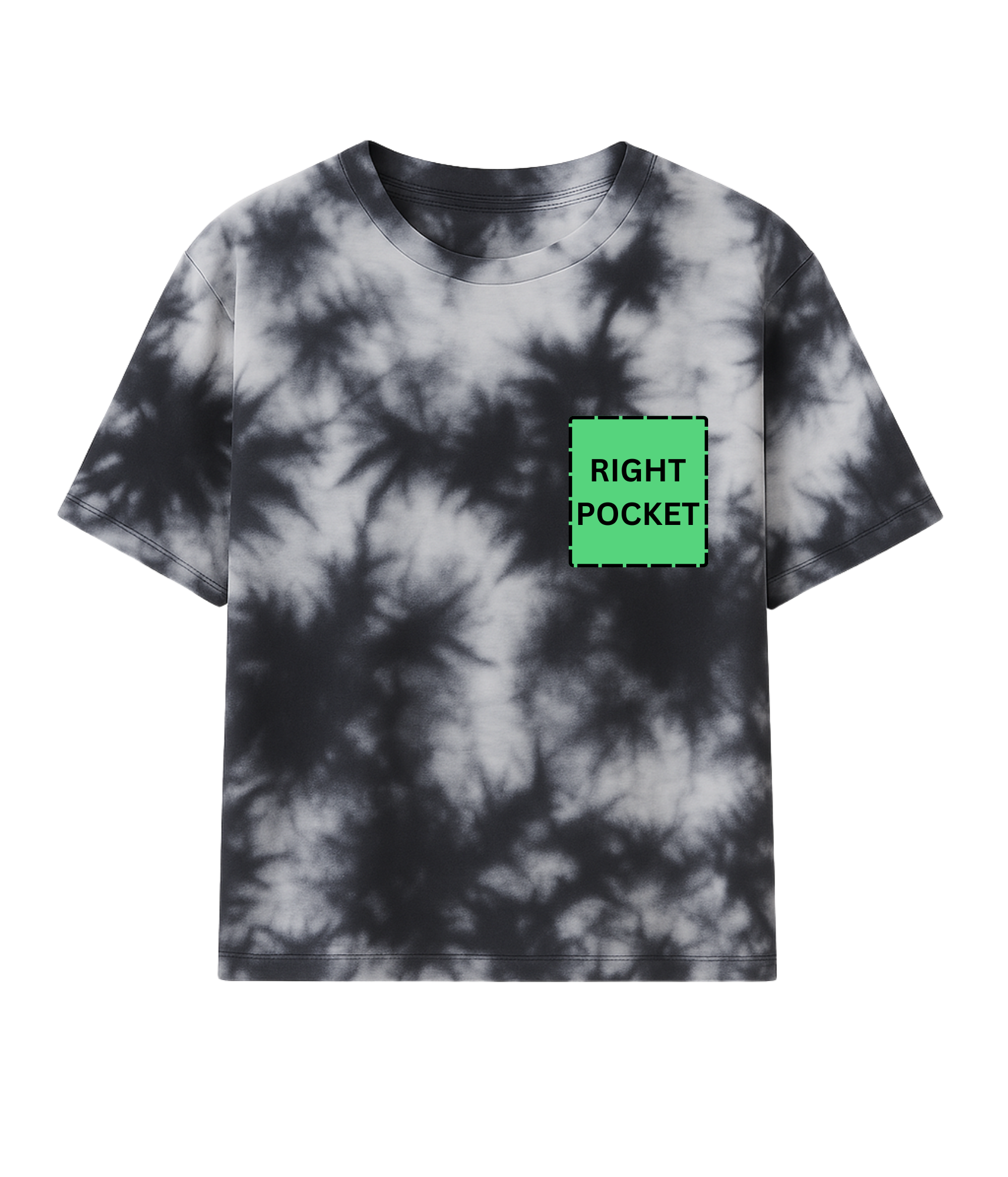 Unisex Tie Dye Oversized T-Shirt