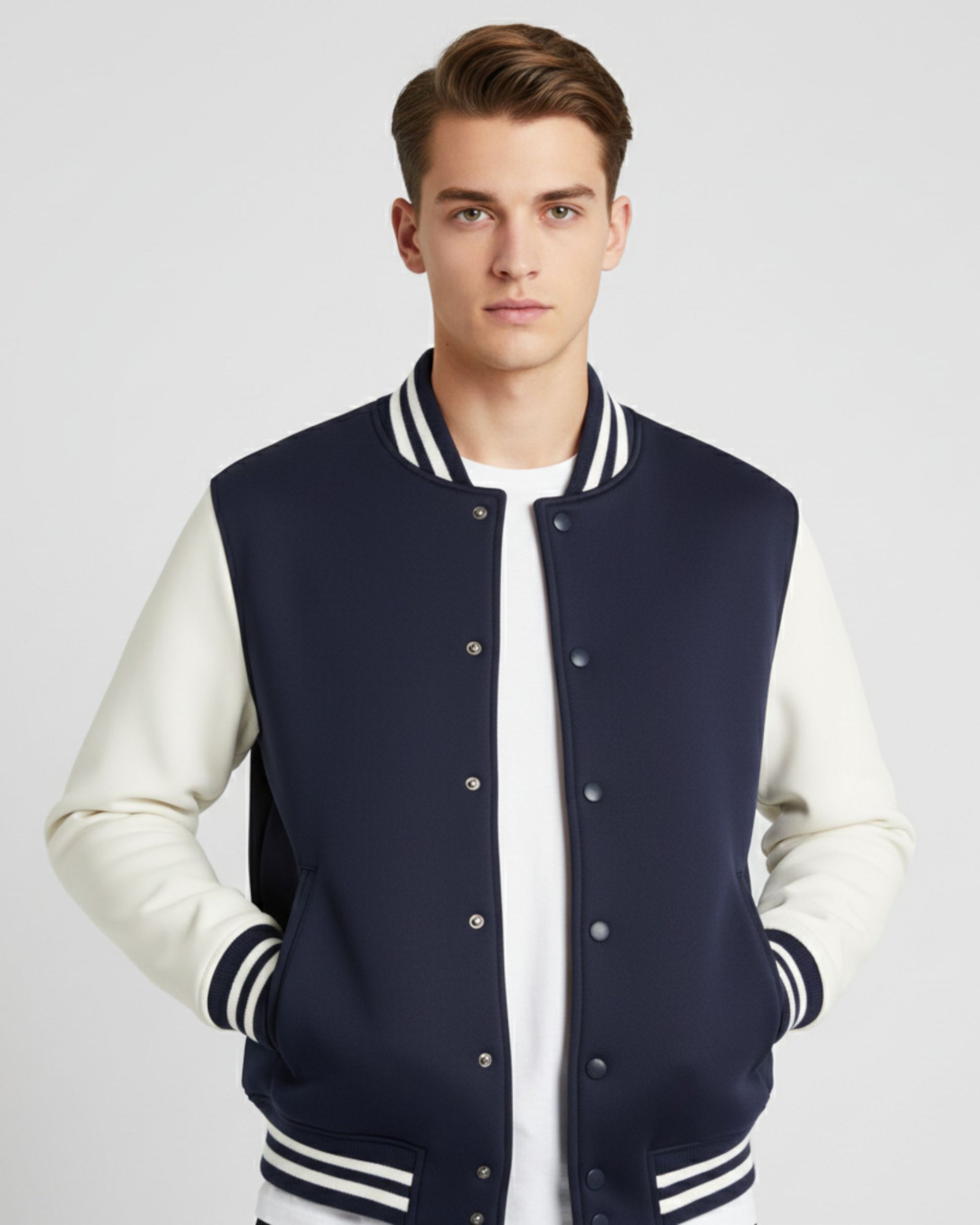Varsity Jacket Navy Blue