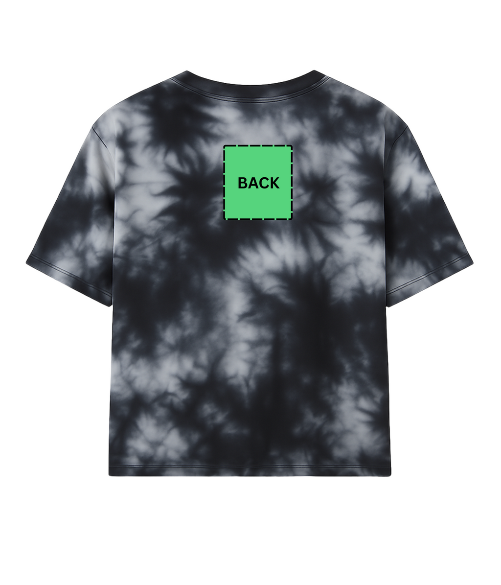 Unisex Tie Dye Oversized T-Shirt