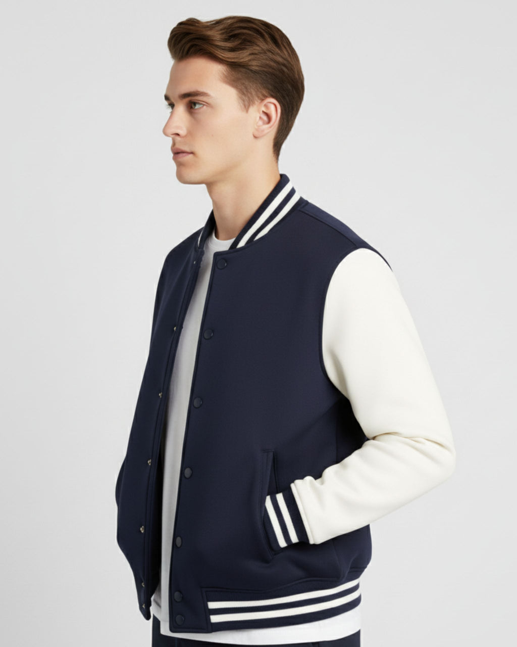Varsity Jacket Navy Blue