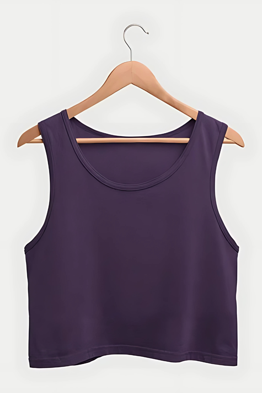 Women's Plain Crop Tank