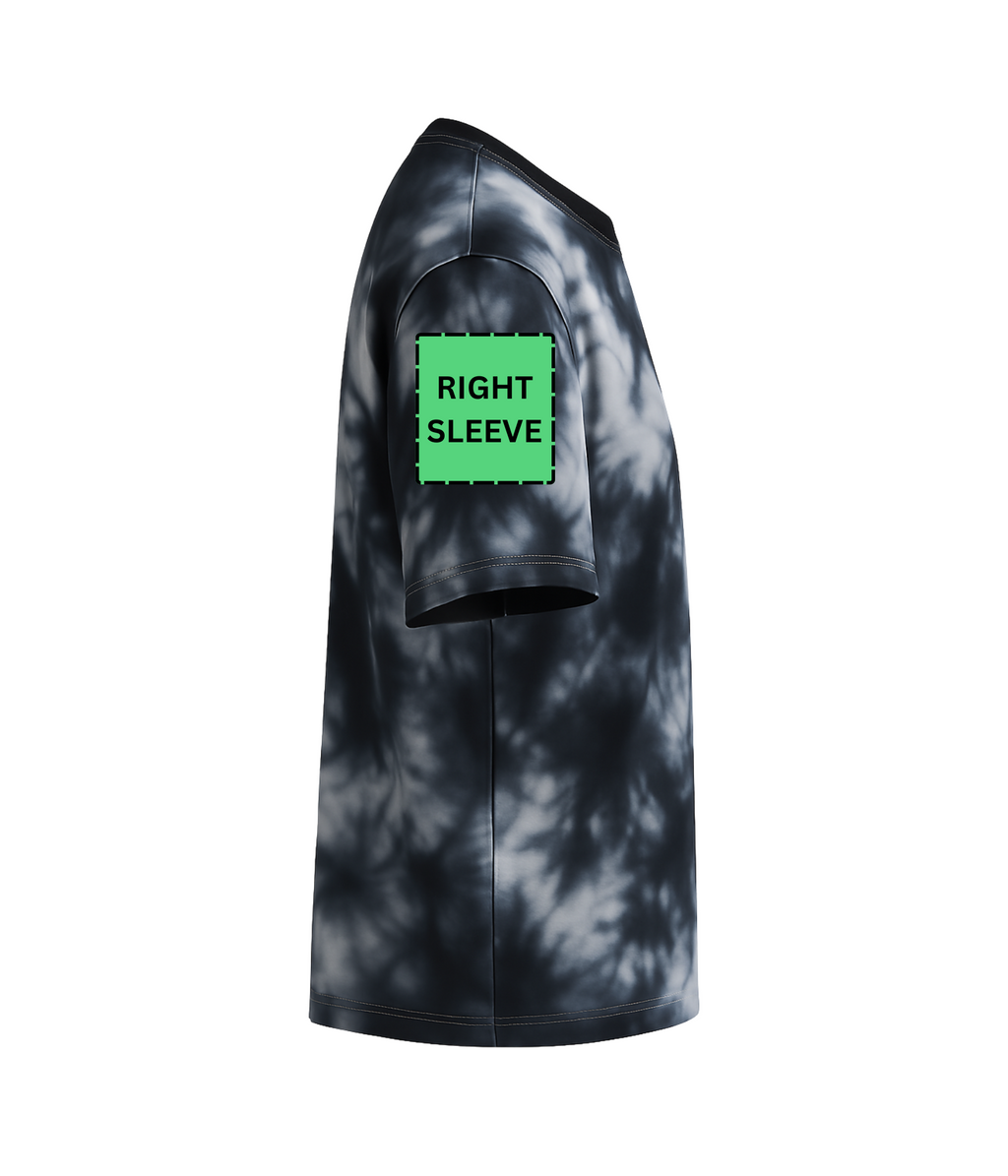 Unisex Tie Dye Oversized T-Shirt