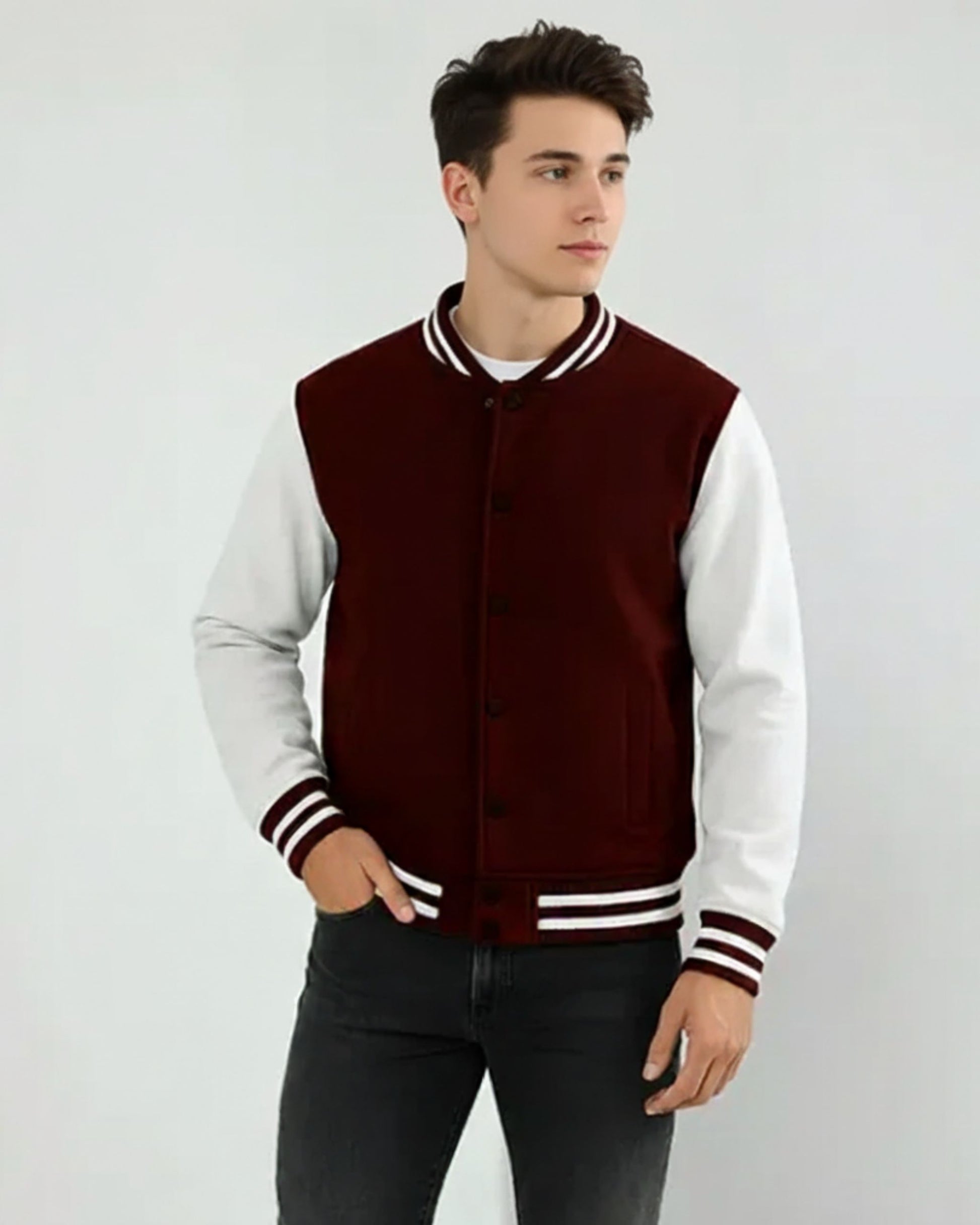 Varsity Jacket Maroon