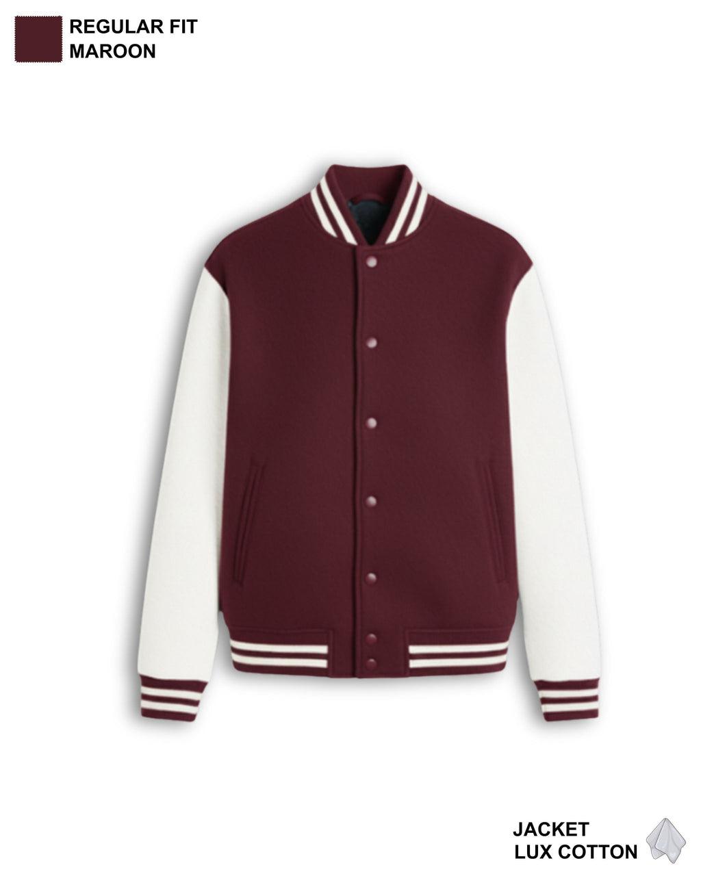 Varsity Jacket Maroon