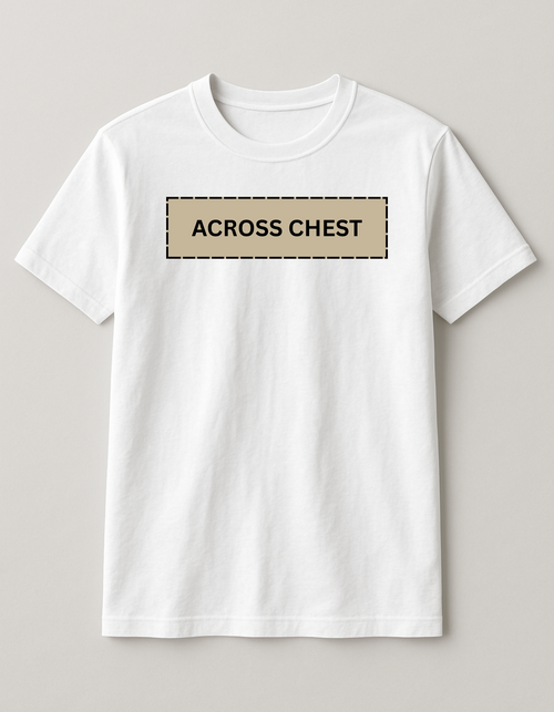 Custom T-Shirt White Color