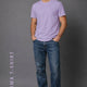 Lavender Supima Cotton Tee