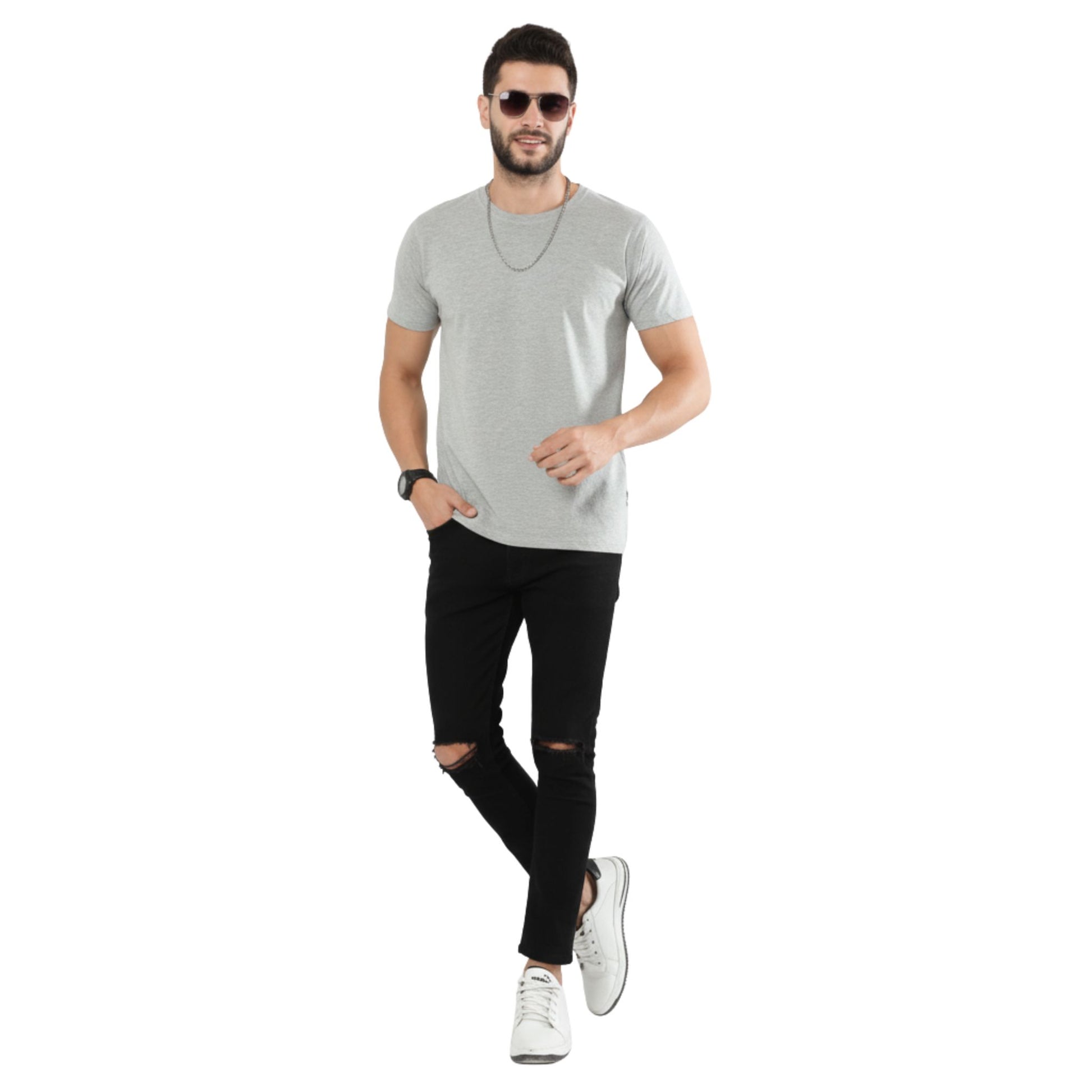 Regular Fit Poly-Cotton Tee