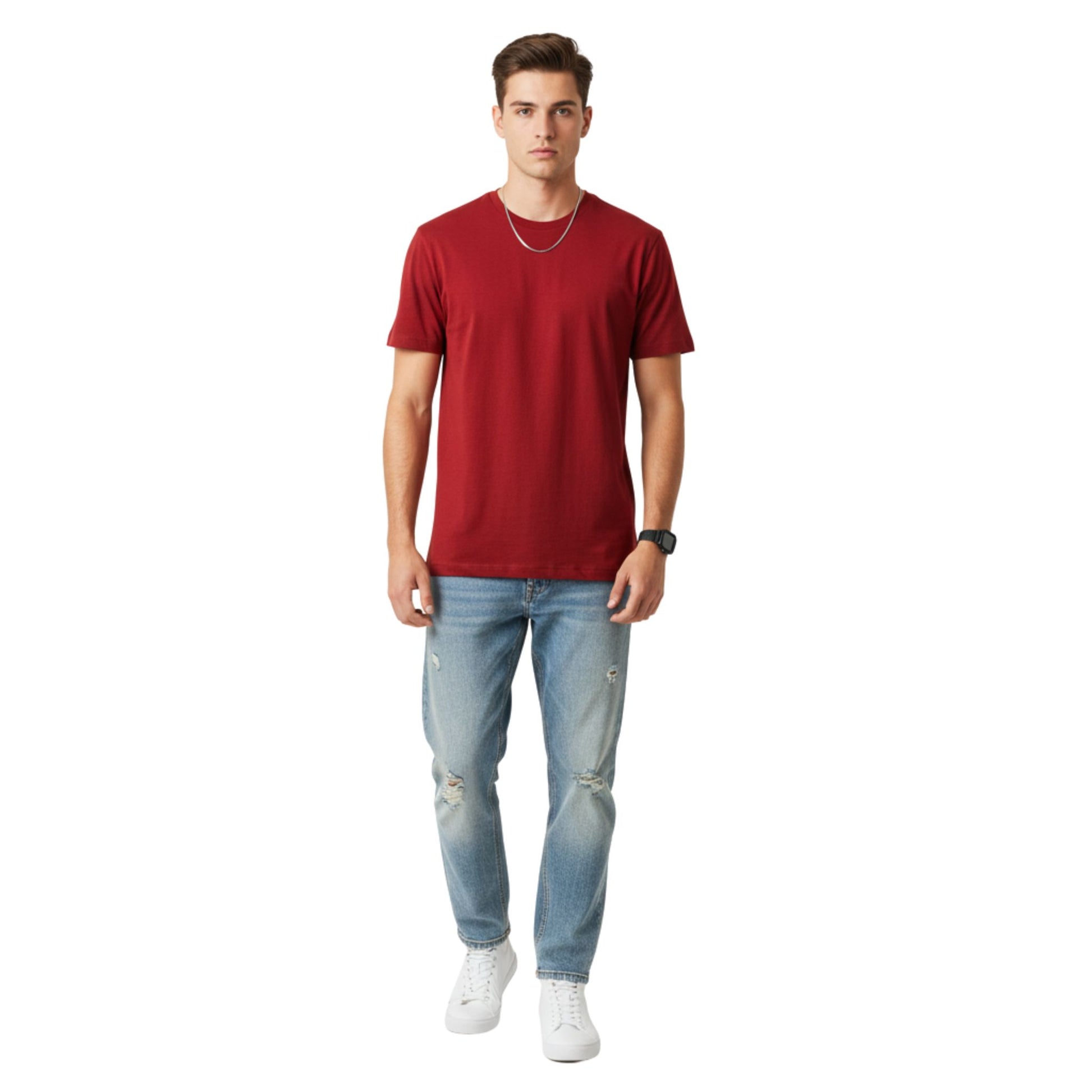 Regular Fit Poly-Cotton Tee