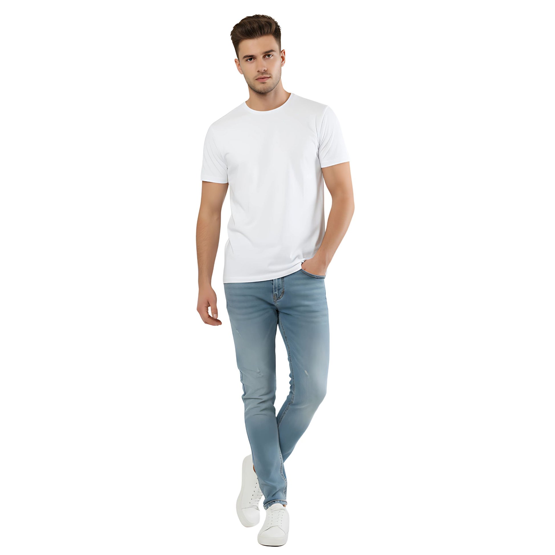 Regular Fit Poly-Cotton Tee