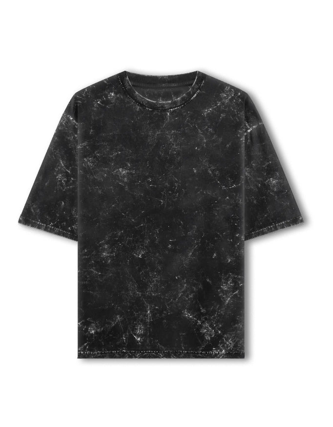 DustEdge Washed Oversize T-Shirt Black