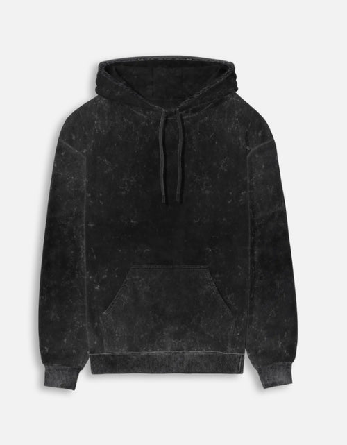 DustEdge Washed Regular Fit Hoodie Black