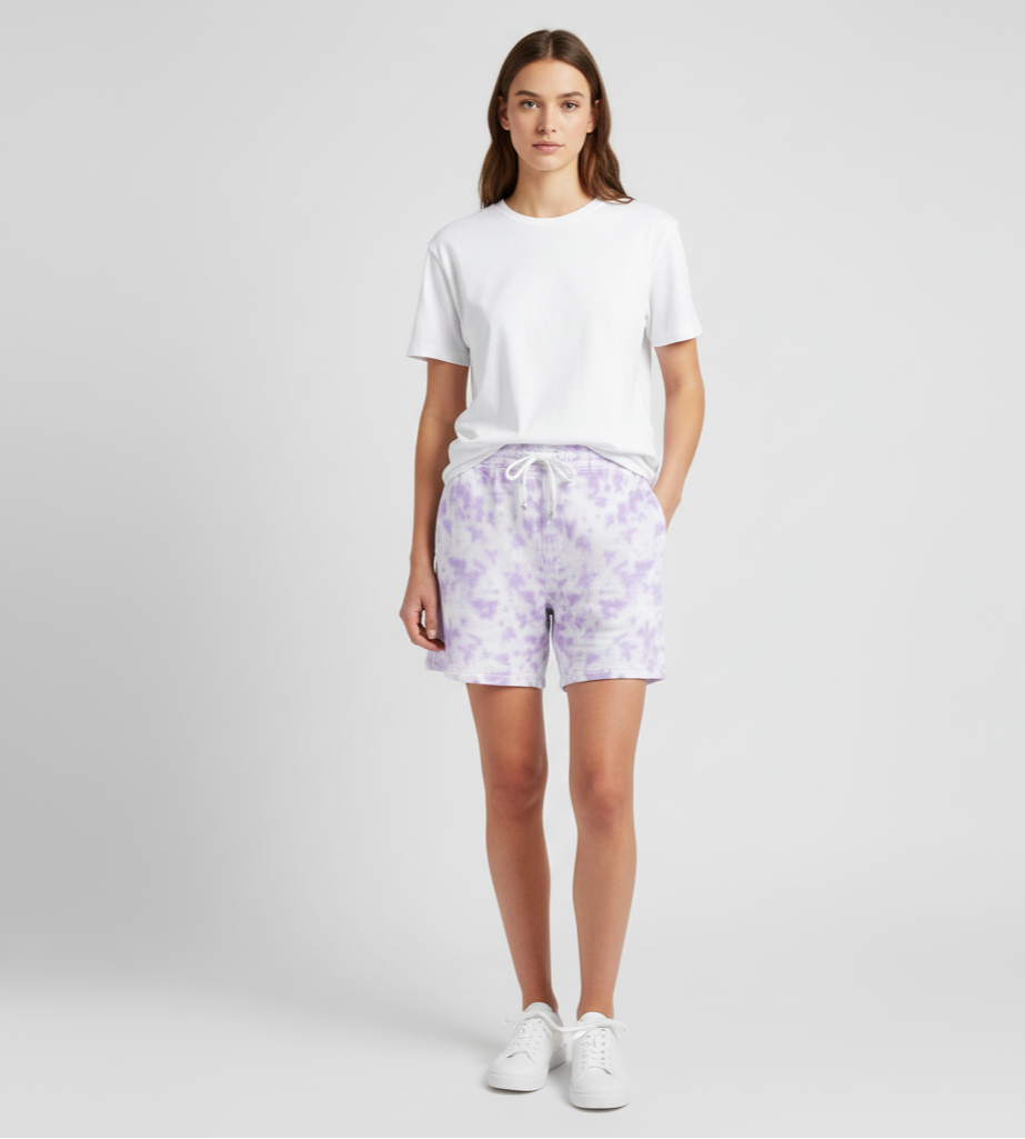 Mebrand Tie-Dye Luna Shorts