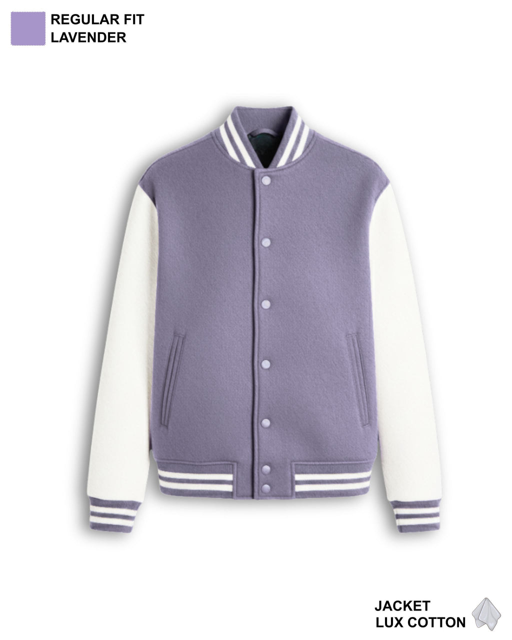 Varsity Jacket Lavender