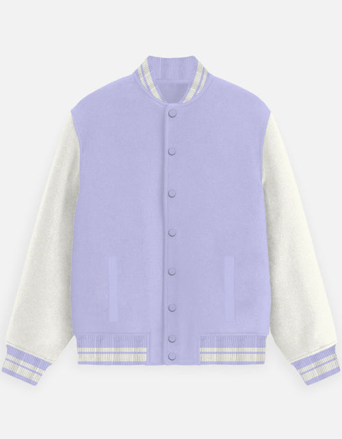 Premium Varsity Jacket Lavender