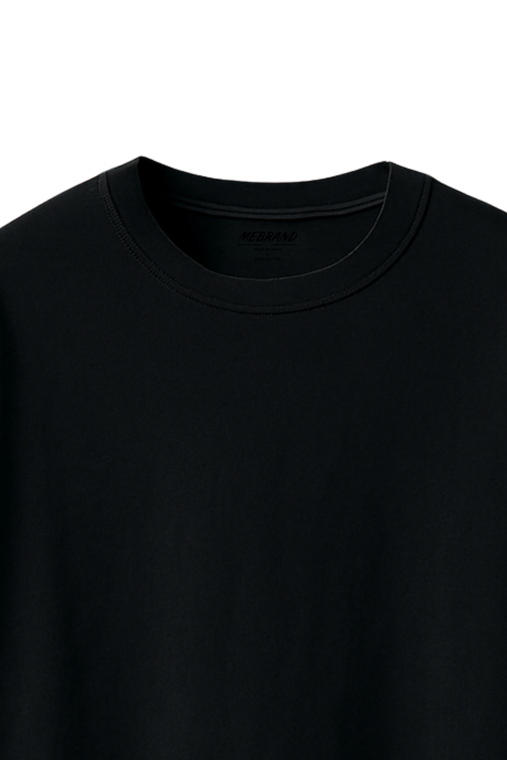 Oversized Luxe T-Shirt | Black
