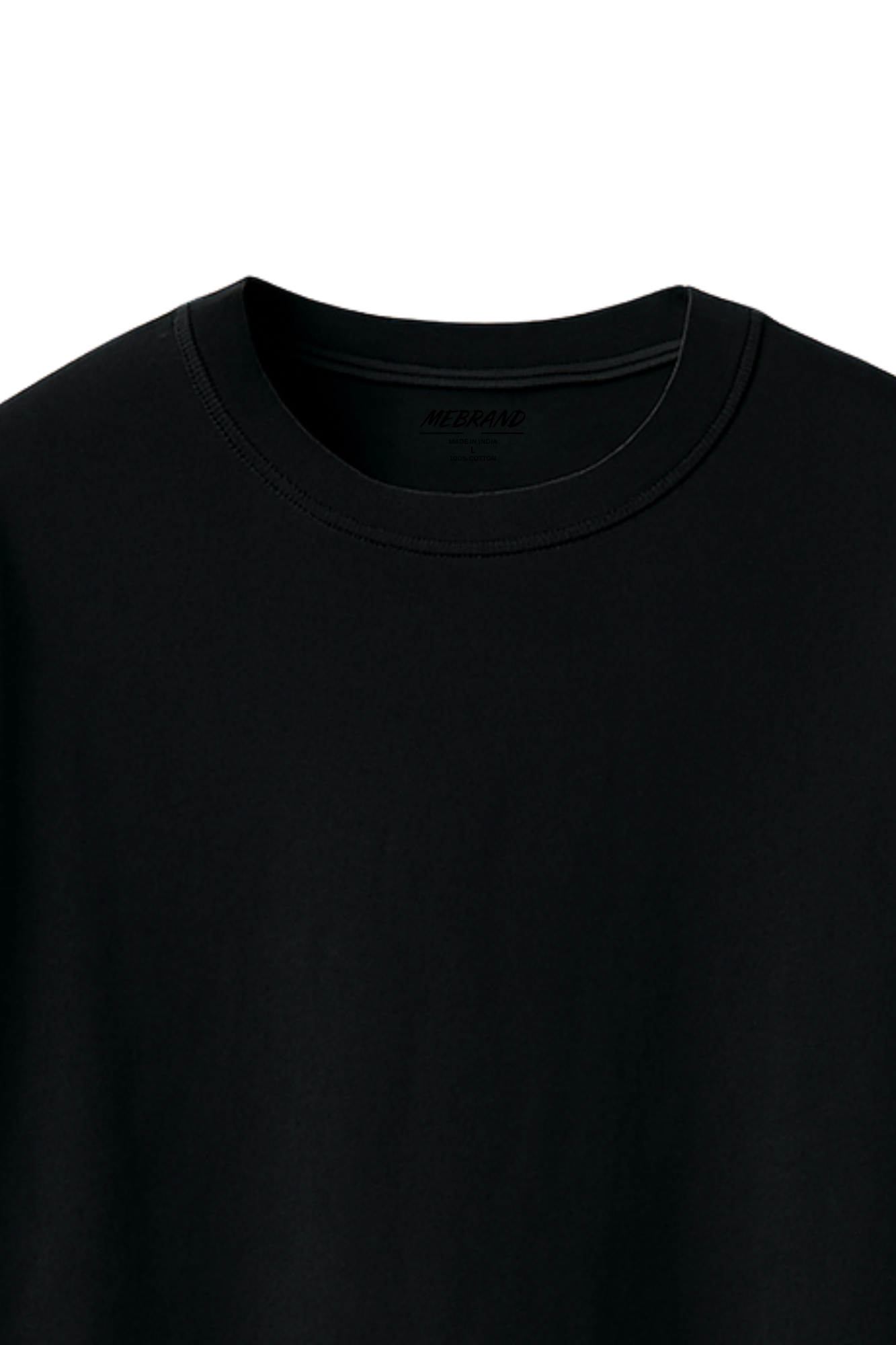 Oversized Luxe T-Shirt | Black